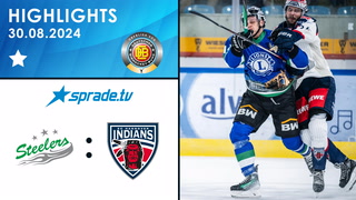 30.08.2024 - Highlights - Bietigheim Steelers vs. Hannover Indians