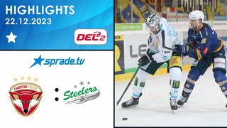 22.12.2023 - Highlights - Lausitzer Füchse vs. Bietigheim Steelers