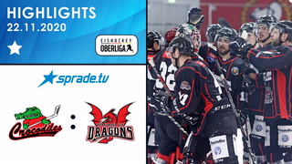 22.11.2020 - Highlights - Hamburg Crocodiles vs. Herforder Ice Dragons