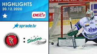 20.12.2020 - Highlights - Eispiraten Crimmitschau vs. Bietigheim Steelers